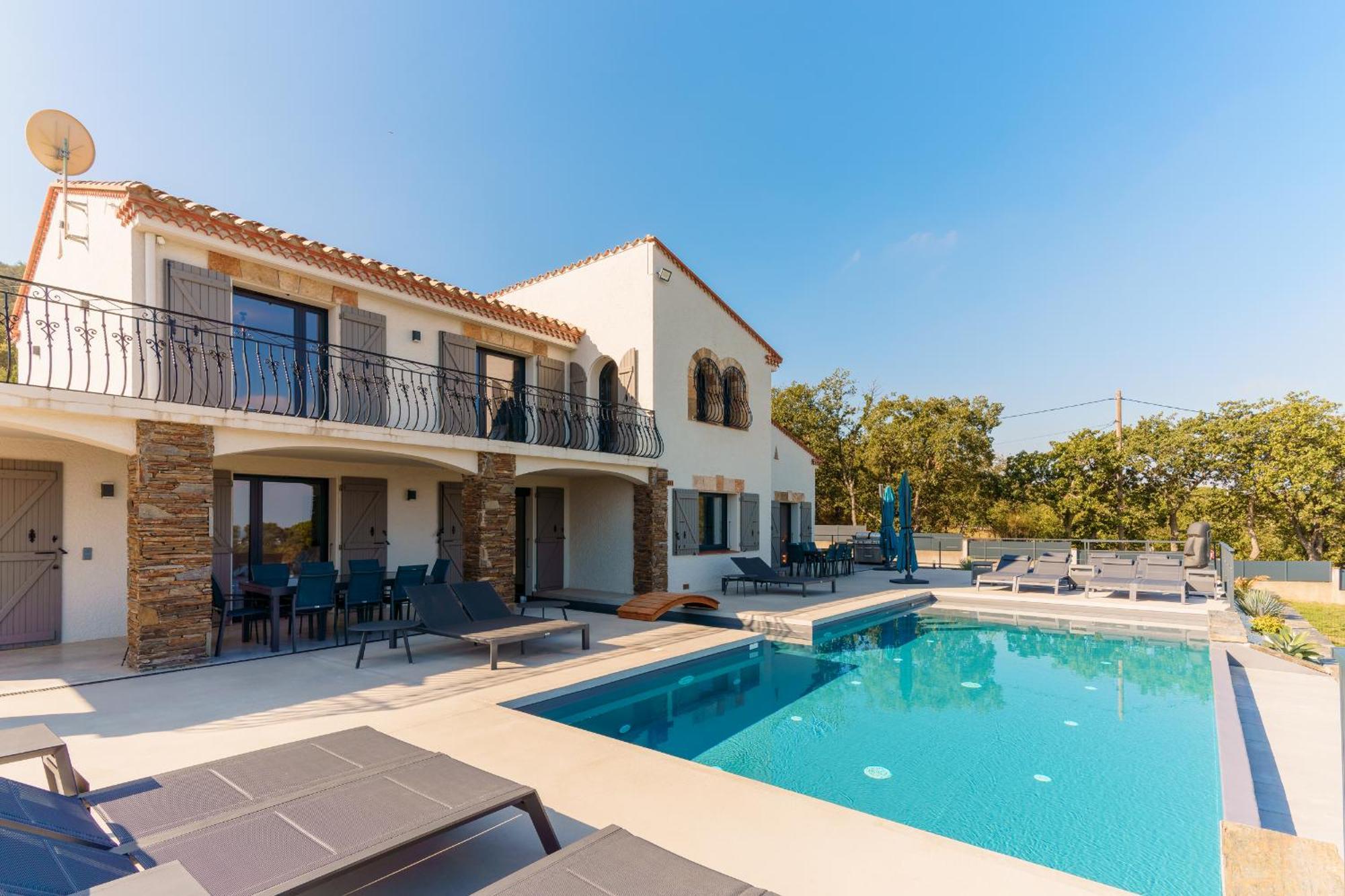 Vila Mas Sureda - Evasion Luxueuse Avec Vue Panoramique Argelès-sur-Mer Exteriér fotografie